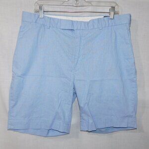 Polo by Ralph Lauren Light Blue Flat Front Men Shorts